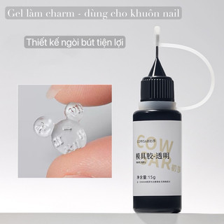 Gel làm charm nail dạng ngòi bút - dùng cho tất cả các loại khuôn nail