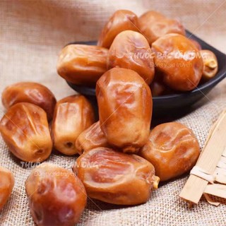 Quả chà là sấy khô 500g (Quả thơm, dẻo ngọt, đồ ăn vặt, tạo vị ngọt cho sữa hạt)