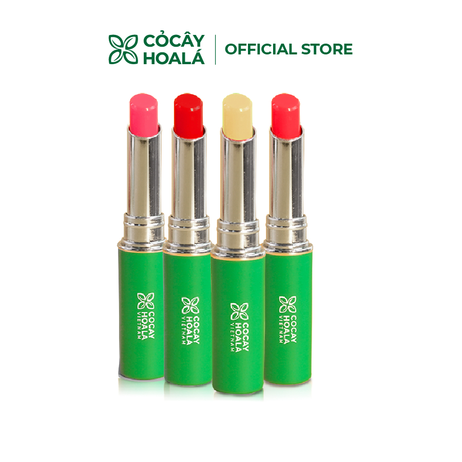 Ảnh Son dưỡng hồng môi, mềm mịn, mọng nước, giảm thâm môi 3M Cỏ Cây Hoa Lá - 1.5g 2