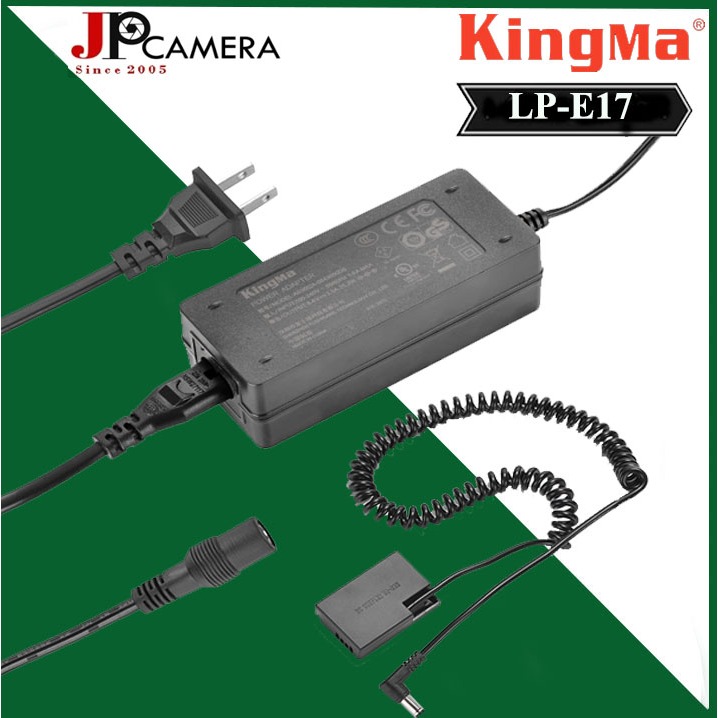 Bộ Pin Dummy Kingma for Canon LP-E17 + Nguồn Adapter | Shopee Việt Nam
