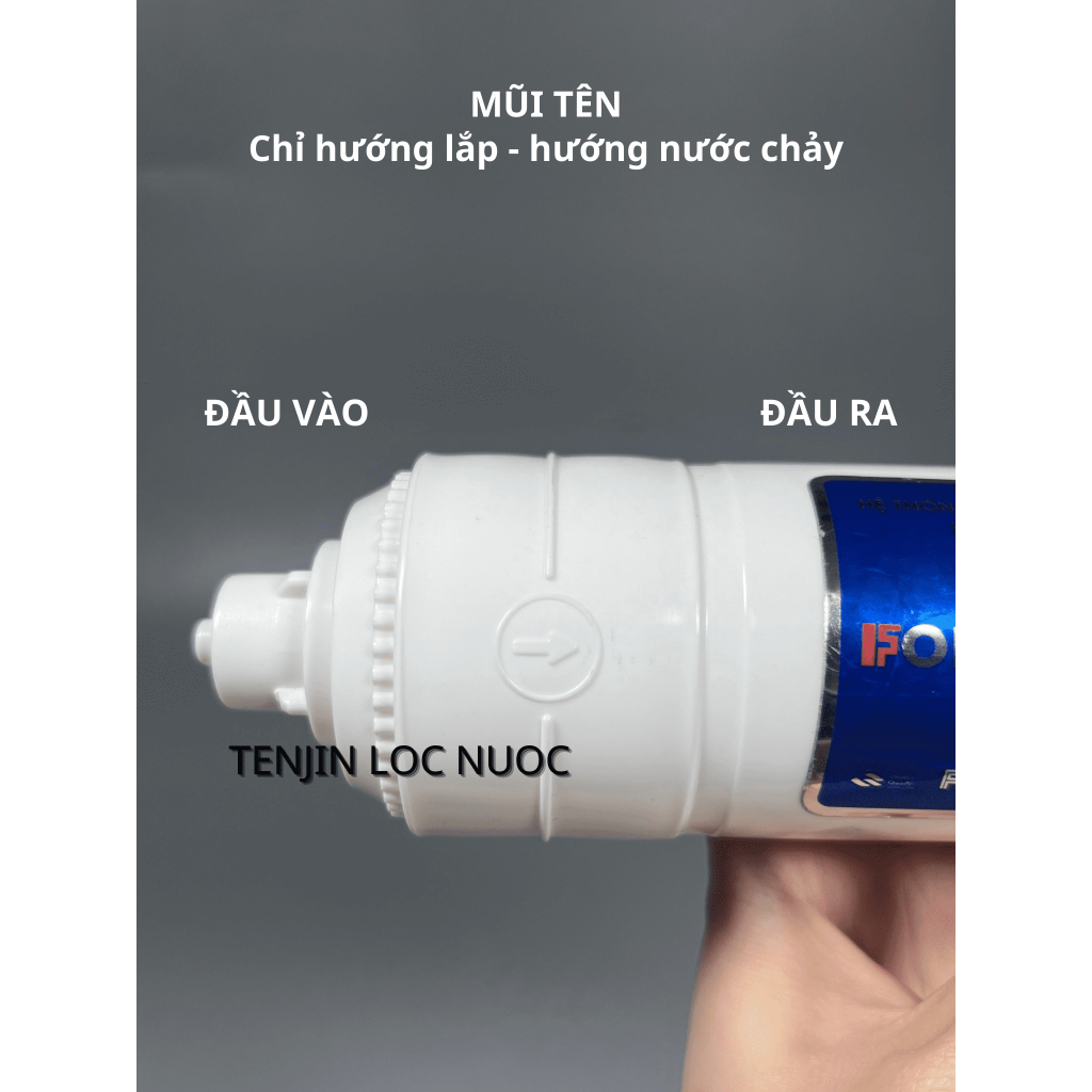 Lõi Chức Năng Alkaline FORSETI Giúp Trung Hoà Axit Dư, Cân Bằng Độ pH Và Tạo Nước Trung Tính Đến Kiềm Tính