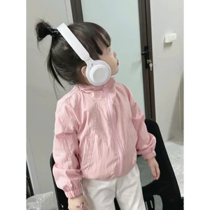Áo Khoác Gió Labubu Dài Tay 2 Lớp croptop Chất Siêu Mềm Mịn, siêu đẹp Cho Bé Gái Mặc Mùa Thu Đông
