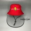 NÓN CHỐNG DỊCH, BỤI- CÓ KHOÁ KÉO- BUCKET CON VỊT