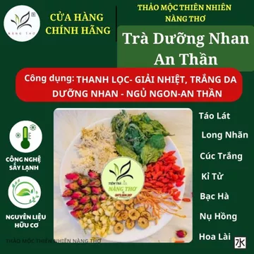 🍃 Trà Dưỡng Nhan An Thần Bạch Cúc Hạ Thảo 7 vị - Trà Giảm Cân - Trà Detox T37