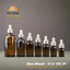 Lọ chiết tinh dầu, serum thủy tinh nắp bóp trắng 5ml 10ml 15ml 20ml 30ml 50ml 100ml