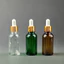 Lọ chiết tinh dầu, serum thủy tinh nắp bóp trắng 5ml 10ml 15ml 20ml 30ml 50ml 100ml