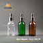 Lọ chiết tinh dầu mỹ phẩm, serum thủy tinh nắp bóp đen 5ml 10ml 15ml 20ml 30ml 50ml 100ml