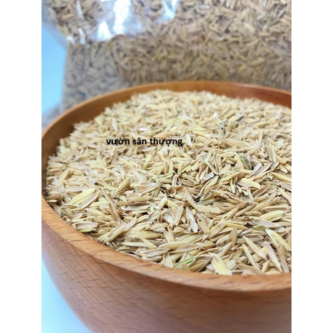 Trấu Tươi (500gr) Gía Thể Phối Trộn Đất Trồng Cây, Trang Trí