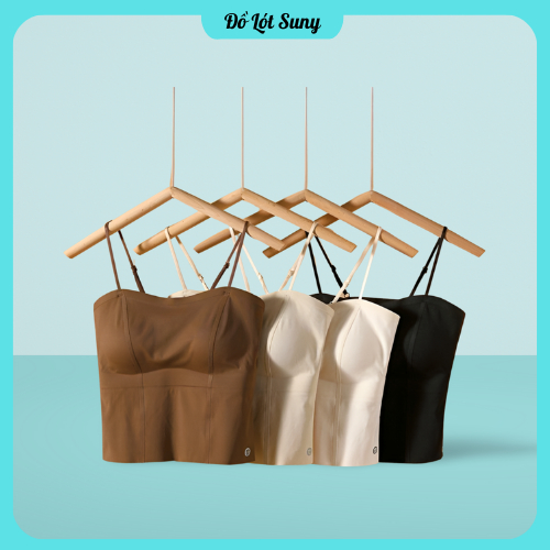Áo bra su, Áo bra dáng lửng chất đúc su mềm mịn có đệm ngưc, dây áo điều chỉnh 631