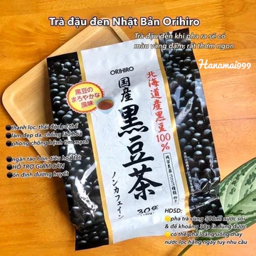Trà đậu đen Orihiro 30 gói của Nhật Bản - Trà đỗ đen nhật