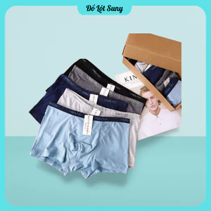 Quần MJ đùi nam, Hộp 5 quần lót đùi nam Chất Thun Cotton