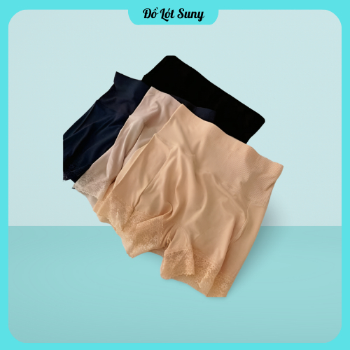Quần váy nữ, Quần đùi mặc váy chân ren chất cotton lạnh cao cấp