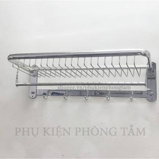 [MẪU MỚI CAO CẤP] Giá treo khăn tắm Inox 304 cao cấp - Kệ treo khăn tắm SUS304