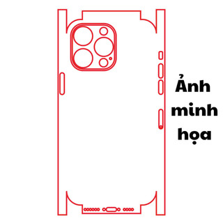 Miếng dán lưng PPF mèo thần tài chuyển màu ngũ sắc cho iPhone