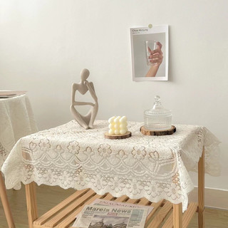 Khăn trải bàn ren hoa decor nhiều kích cỡ phù hợp bàn tròn, vuông, chữ nhật