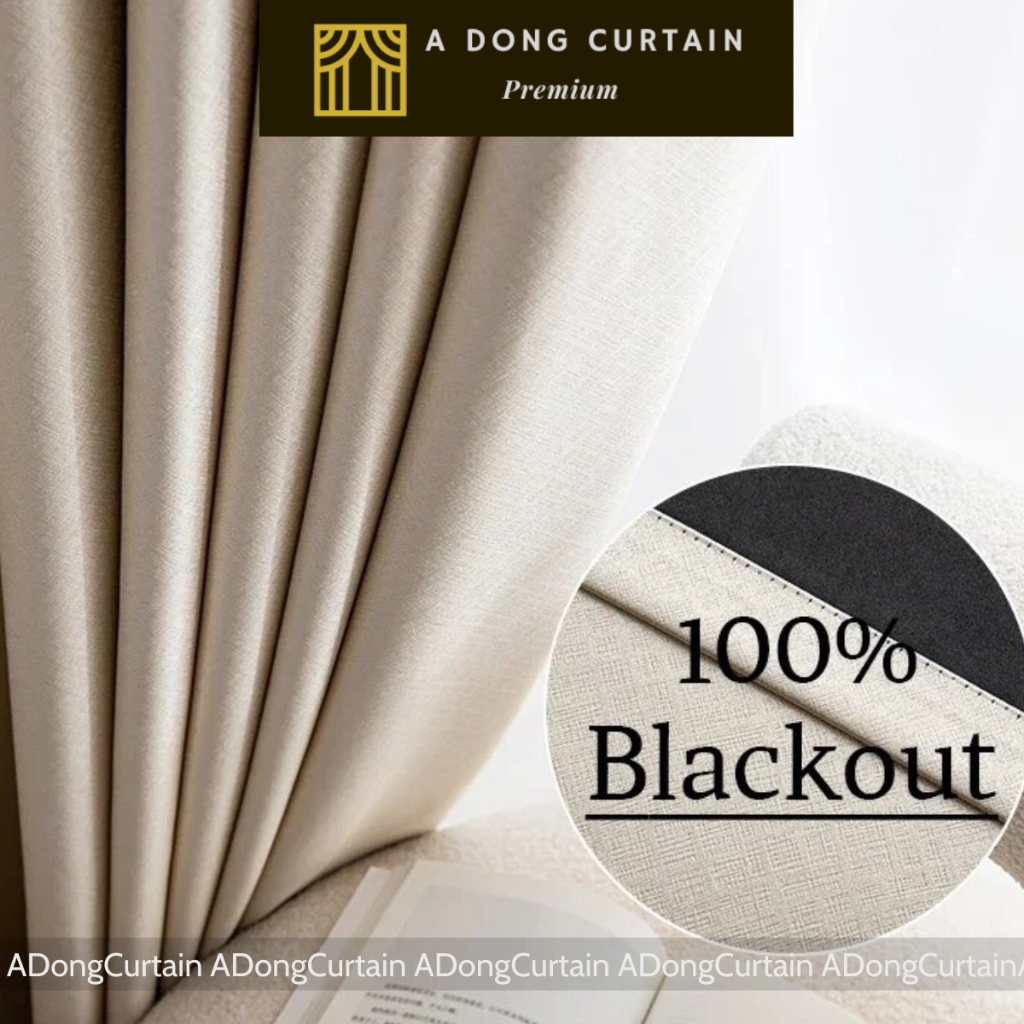 (Chống Nắng 100%) Rèm cửa Cản Sáng, rèm cửa sổ, rèm ngăn lạnh, ngăn ...