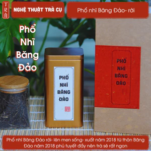 Phổ nhĩ băng đảo rời- Thư Vương Trà- dòng phổ nhĩ sống cao cấp đóng hộp lễ 50gr và gói lẻ 10gr