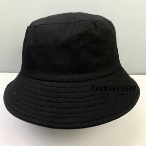 Mũ bucket unisex nam nữ đơn giản basic- BO TRƠN LỚN - Nón tai bèo vành