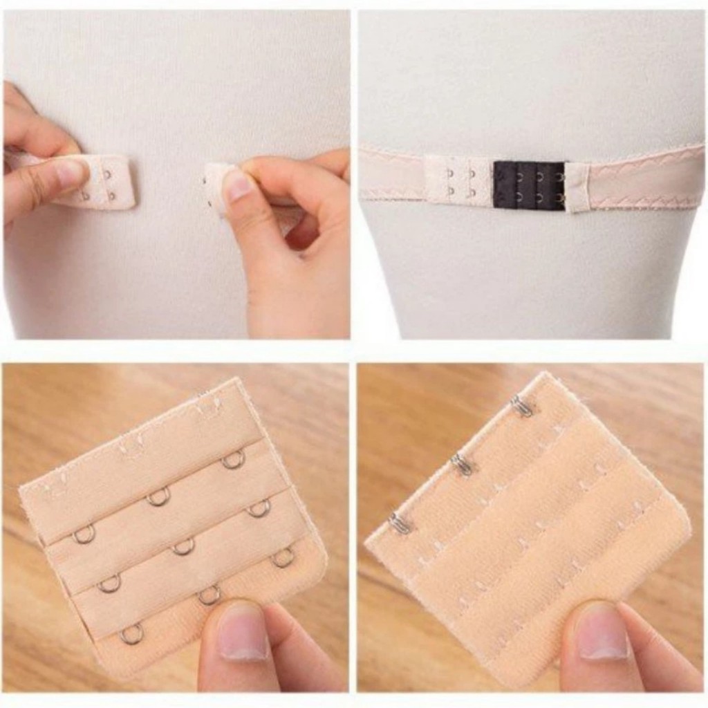 Nới áo, Miếng nới dây áo ngực 2 móc, 3 móc gài