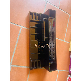 khay 6 ngăn đựng tông đơ có ngăn kéo tiện lợi bóng đẹp mau đen