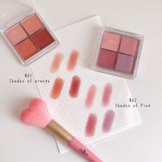 [Odbo] Phấn Má Hồng 4 Ô Odbo Signature 4 Shades Blush