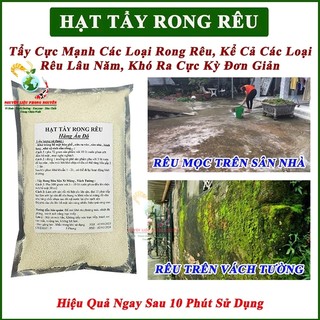 500gram Bột Tẩy Rong Rêu, Siêu Sạch Hiệu Quả Nhanh. Tẩy Rong Rêu Nền Xi Măng, Sân Vườn, Bậc Thang.. Hàng Nhập khẩu 100%