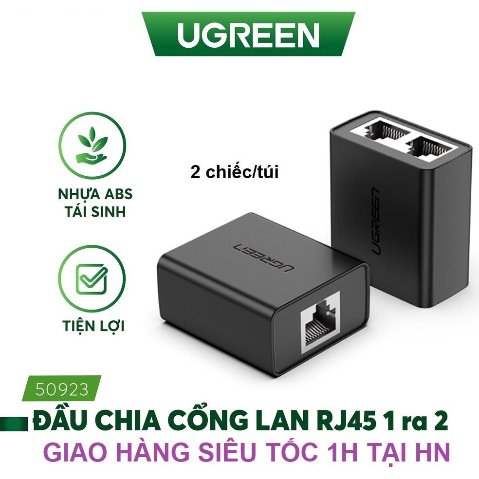 Hộp chia RJ45 + IPTV Ugreen 50923 (Bộ 2 cái) - Hàng chính hãng BH 18 ...