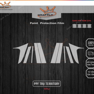 Film PPF TPU bảo vệ trụ bóng Ford Territory