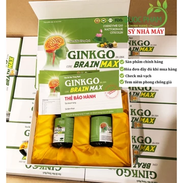 Viên bổ não thông mạch Ginkgo Biloba Cere Brain Max - Ginkgo 600mg giúp bổ não - Ginkgo Brain max