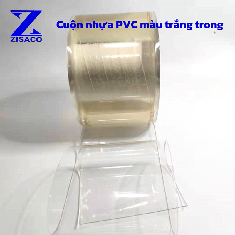 Cuộn Nhựa PVC Trong Suốt ZISACO, Dày 1.5mm, Bản Rộng 200mm, Cuộn Rèm ...