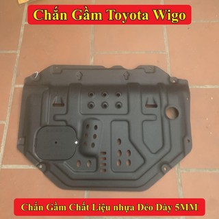 Chắn Bùn Gầm Toyota Wigo Ốp Gầm  Bảo Vệ Động Cơ Chất Liệu Thép