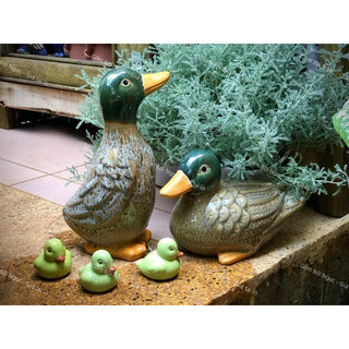 Gà Con Gốm 7 Màu/Vịt Con Gốm Decor Trang Trí Để Bàn - Trang Trí Tiểu Cảnh - Gốm Bình Dương