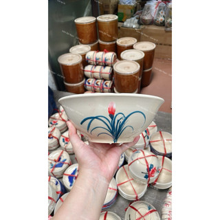 Tô Gốm Nam Bộ Hàng Hiếm Loại Đẹp Không Chấm Chân Nhiều Kích Thước- Gốm Xưa Lái Thiêu Cho Người Hoài Niệm