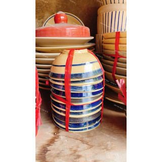 Chén/Tô Gốm Chỉ Xanh Ăn Cơm Size Từ 10.5cm Đến 14cm - Gốm Xưa Lái Thiêu Cho Người Hoài Niệm