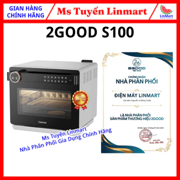 Nồi chiên hơi nước 2good s100 - Nồi chiên không dầu hấp hơi nước 2Good S100 - Nồi chiên không dầu 2good s100 (2good s20)