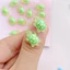 Combo 5 Túi Mù ,túi bất ngờ charm phát sáng Con Rùa Siêu Mini 2,5-3 cm Phát Sáng Dạ Quang DIY