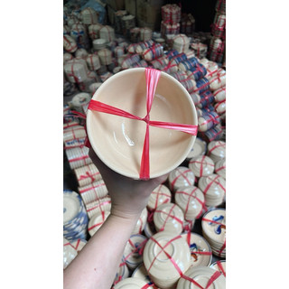 Chén Ăn Cơm Bắt Chỉ Xanh Nam Bộ Size 11cm - Hàng Đẹp Không Chấm Chân - Gốm Xưa Cho Người Hoài Niệm - Gốm Lái Thiêu