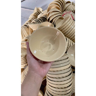 Bộ 10 Chén Bí Xưa - Chén Canh - Chén Uống Trà - Chén Ăn Cơm - Gốm Lái Thiêu - Gốm Xưa Cho Người Hoài Niệm