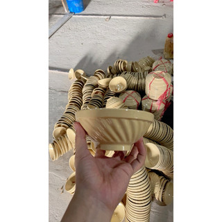 Bộ 10 Chén Bí Xưa - Chén Canh - Chén Uống Trà - Chén Ăn Cơm - Gốm Lái Thiêu - Gốm Xưa Cho Người Hoài Niệm