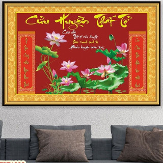 Tranh Treo Phòng Thờ - Tranh Laminate Tráng Gương