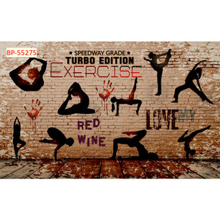 Tranh lụa 3d trang trí chủ đề Yoga trang trí phòng tập chuyên nghiệp đẹp mắt