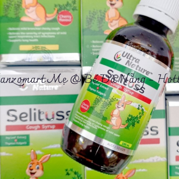 Siro ho cho bé Selituss 100 ml hỗ trợ giảm ho, long đờm - hanzo2009