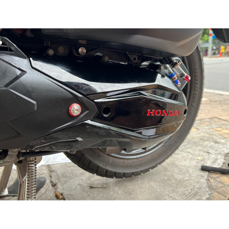 Tem chữ Honda dán lốc nồi (lốc máy) phản quang 3m các dòng xe honda chuẩn nét