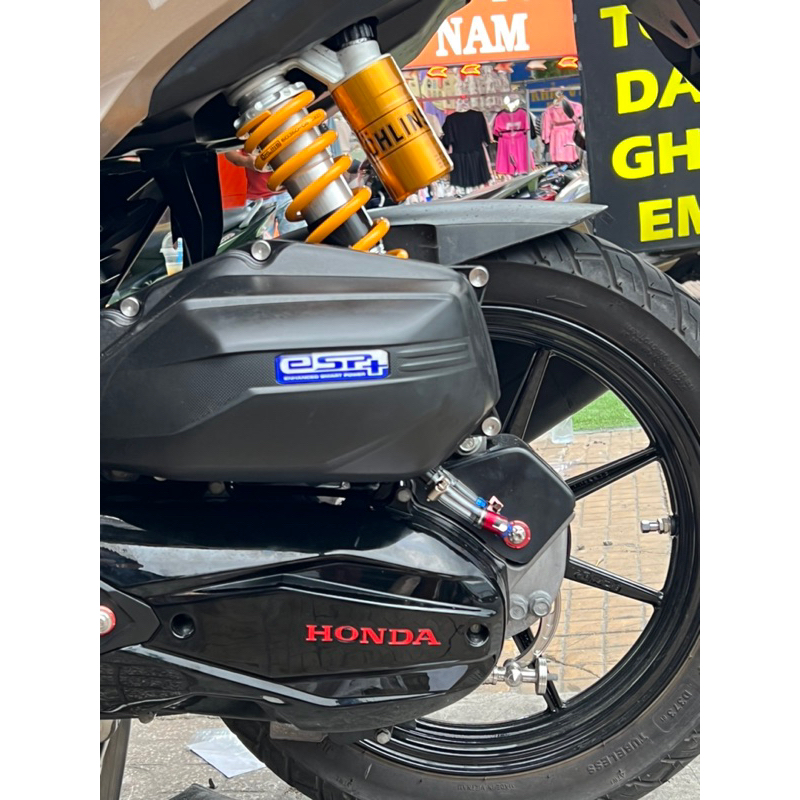 Tem chữ Honda dán lốc nồi (lốc máy) phản quang 3m các dòng xe honda chuẩn nét