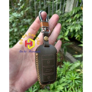 Bao da chìa khóa xe điện Vinfast VF5, ốp bọc chìa khóa VF5 nhiều màu sắc, shop tặng thêm móc khóa