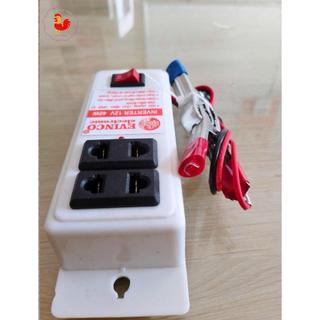 Bộ chuyển điện 12v lên 220v 40W dùng sạc điện thoại, đèn led, adapter wifi
