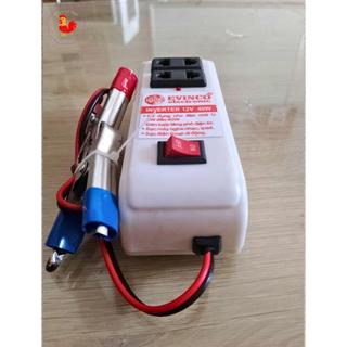 Bộ chuyển điện 12v lên 220v 40W dùng sạc điện thoại, đèn led, adapter wifi