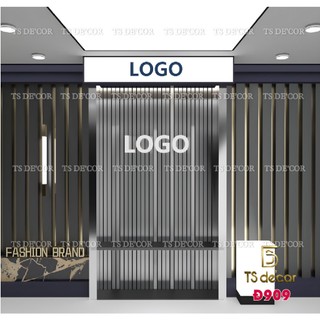Phông nền livestream TS Decor dạng góc giúp không gian rộng rãi in 3D/5D đủ kích thước