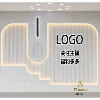 BACKGROUND 3D 5D chụp hình, live bán hàng sang xịn mịn