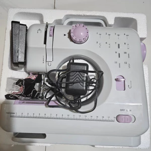 Máy may nội địa Nhật cỡ trung FHSM - 505 12 kiểu đường may, hoạt động mạnh mẽ điều khiển nút nhấn và dây đạp